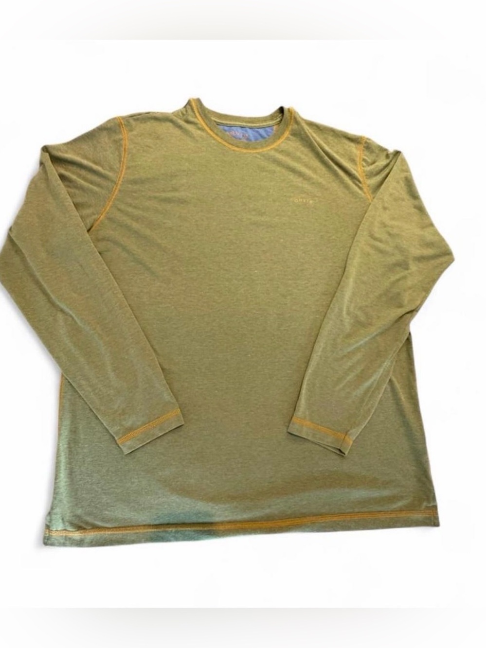 🍃 Orvis Trout Bum Performance Long Sleeve Tee Sz L 🍃
